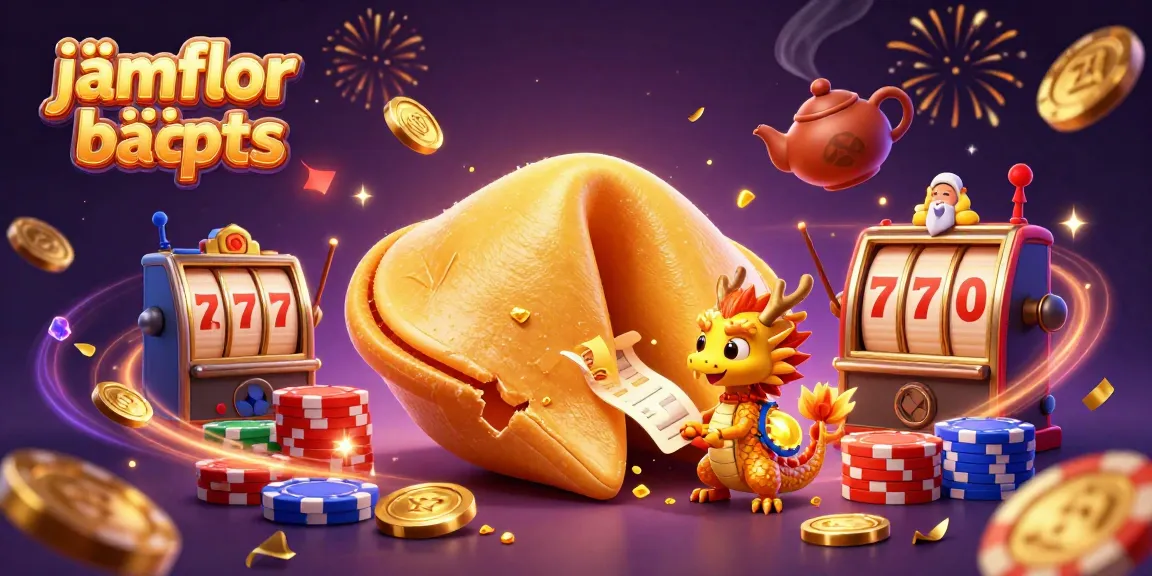 Jämför bästa slots med en fantastisk 3D-illustration av slotmaskiner och guldmynt.