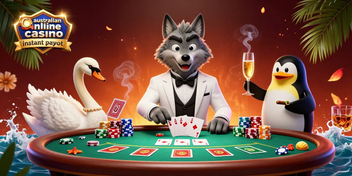 Experience fast payouts at australian online casino instant payout among lively casino characters.